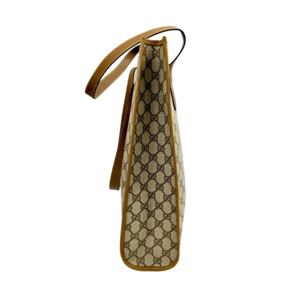 Auth Gucci Tote Bag Pvc Brown #26962G22 - Picture 3 of 9